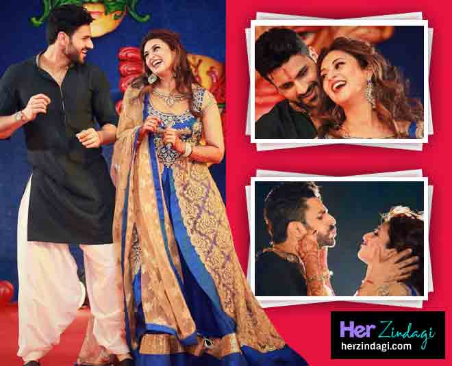 divyanka tripathi wedding sangeet lehenga