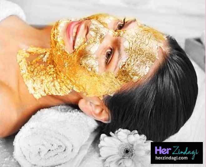 ghar baithe kre gold facial inside 