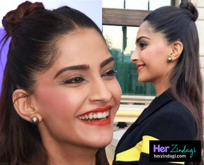 half bun summer hairstyle without shampoo