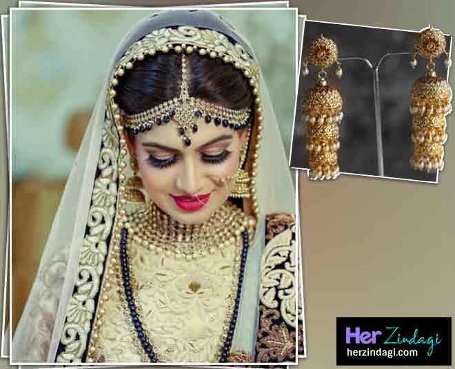 best earrings for lehenga