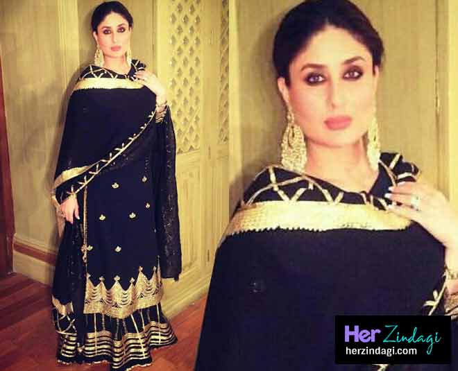 kareena kapoor black suit