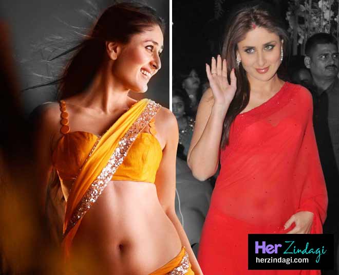 kareena kapoor saree style