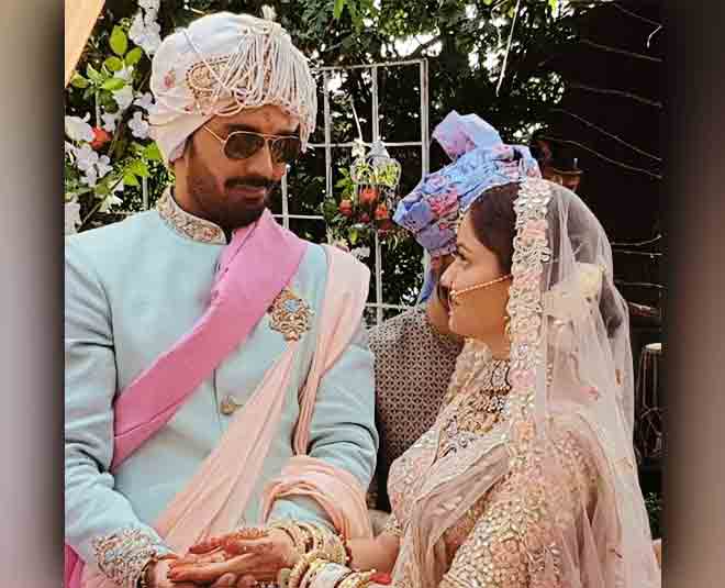 kinner bahu rubina dilaik got married with boyfriend abhinav shukla in ...