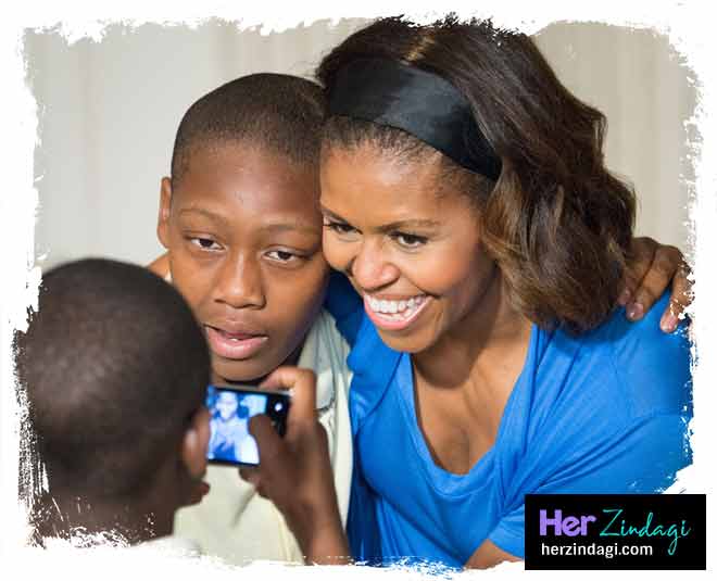 michelle obama inside