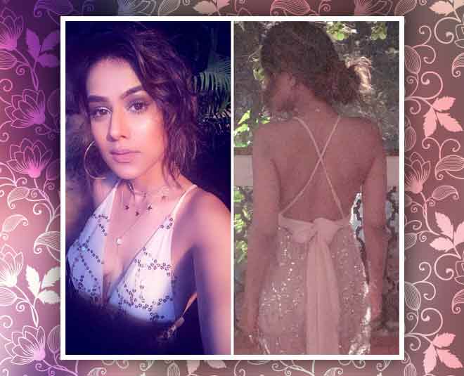 निया शर्मा के हॉट क्लीवेज अवतार nia sharma cleavage backless gown