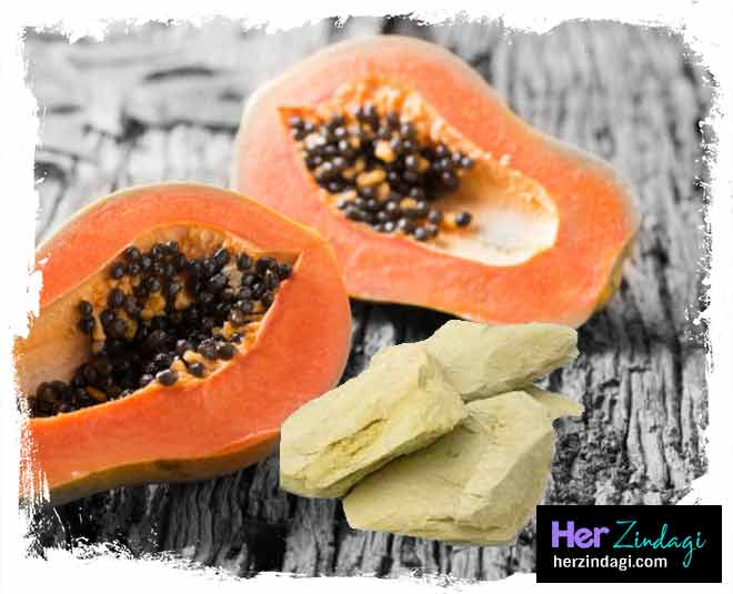 papaya face packs beauty tips multani