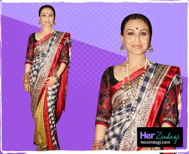 rani mukherji=bengali saree bollywood