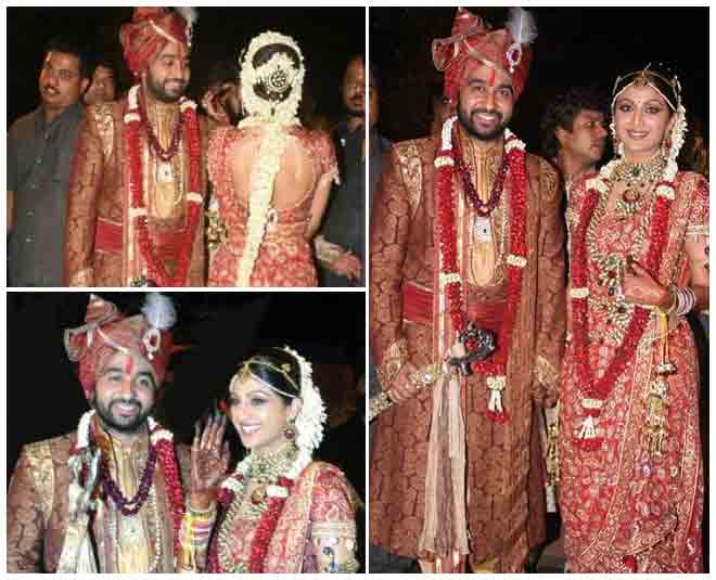 shilpa shetty bollywood bridal hair style