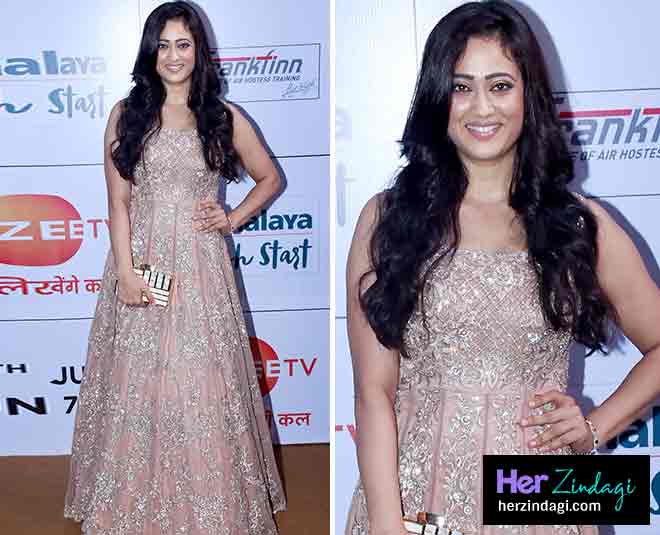 गोल्ड अवॉर्ड के रेड कार्पेट पर श्वेता तिवारी shweta tiwari gold award
