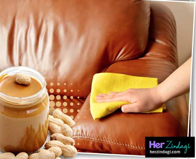 sofa cleaner peanut butter inside
