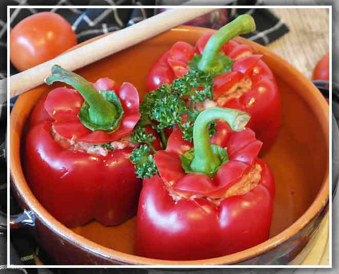 stuffed capsicum recipe
