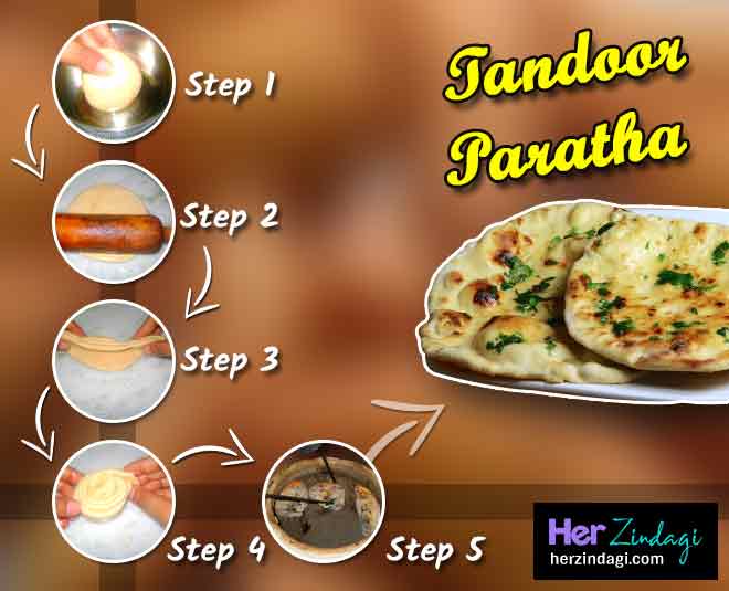 tandoori aloo paratha steps