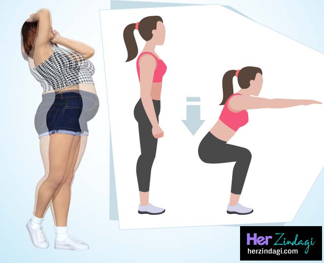 Exercise for weight loss at home for 2025 female in hindi