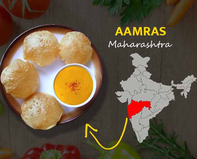 आमरस Aamras maharashtra food thali