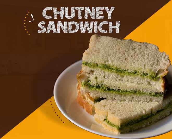 चटनी सैंडविच Chutney Sandwich instant indian food