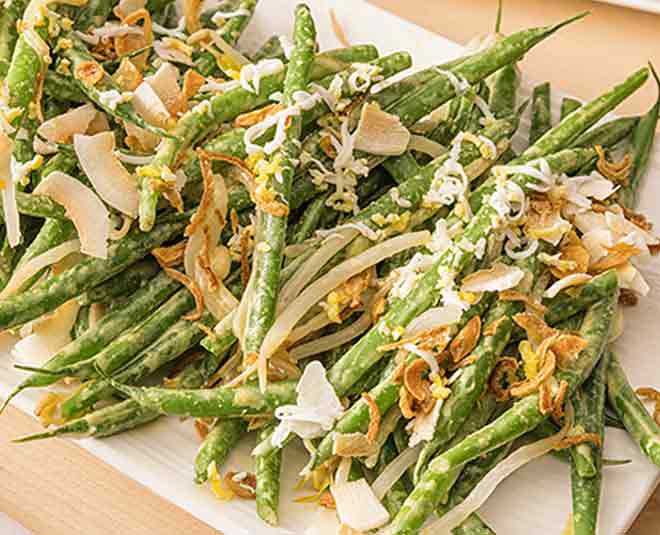 French Beans Coconut Recipe inside 