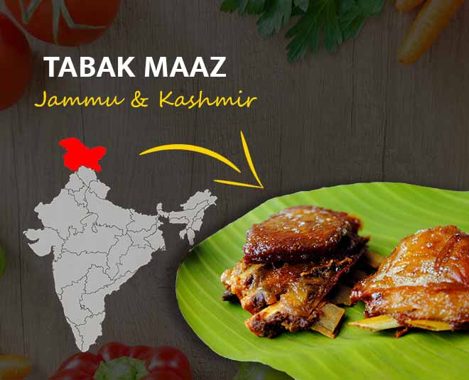 तबाक माज़ Tabak Maaz Kashmiri cuisine thali