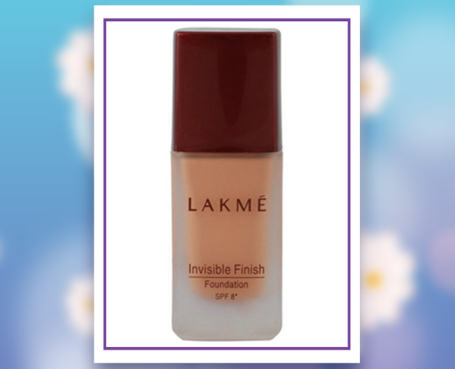 Lakme Invisible Finish Foundation beauty product in