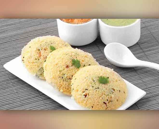 besan rava idli inside 