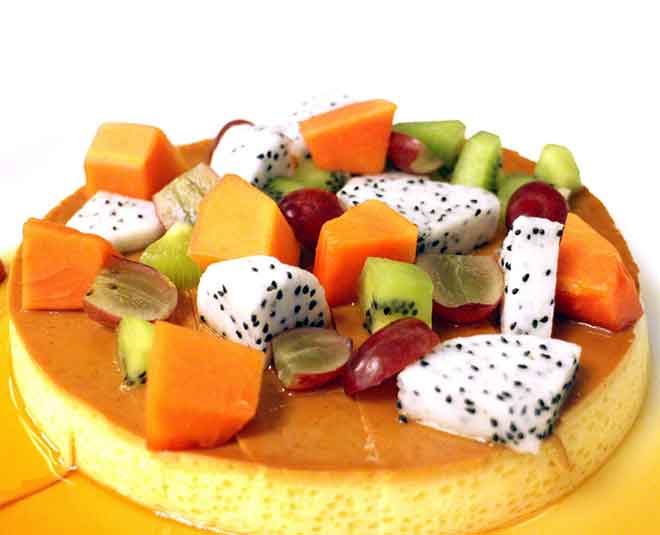 fruit custard recipe inside
