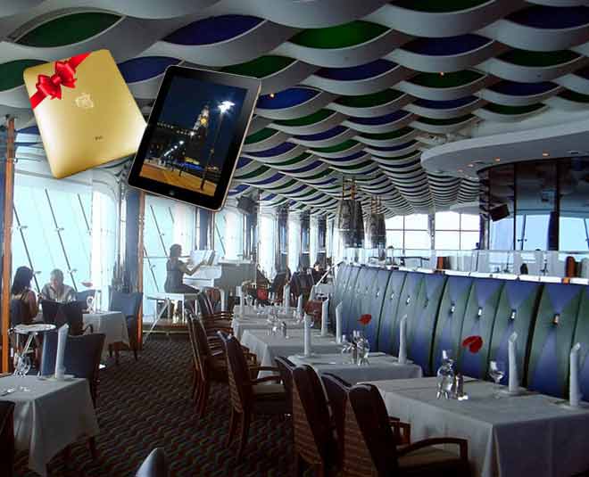 in this hotel of dubai guest got gold ipad  ()