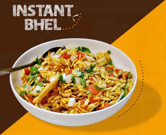झटपट भेल instant indian food Bhel