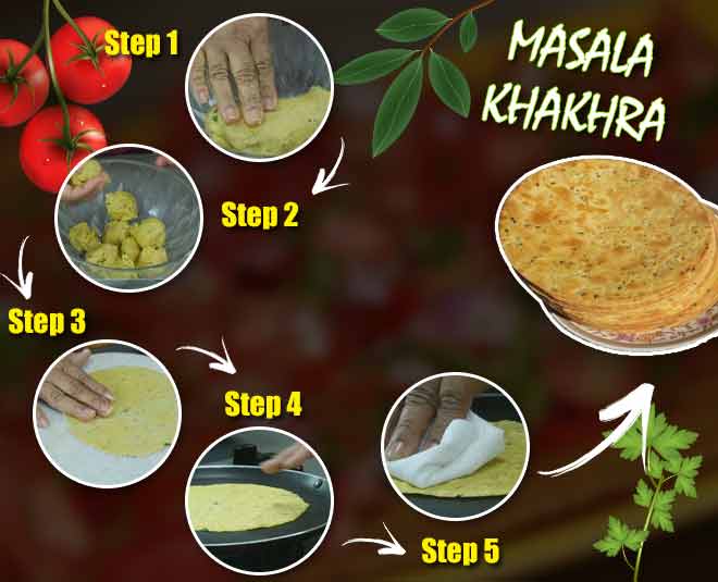 khakhra gujarati snacks inside 