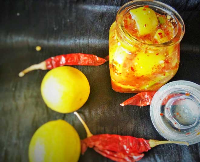 nimbu gud achar khatta meetha steps