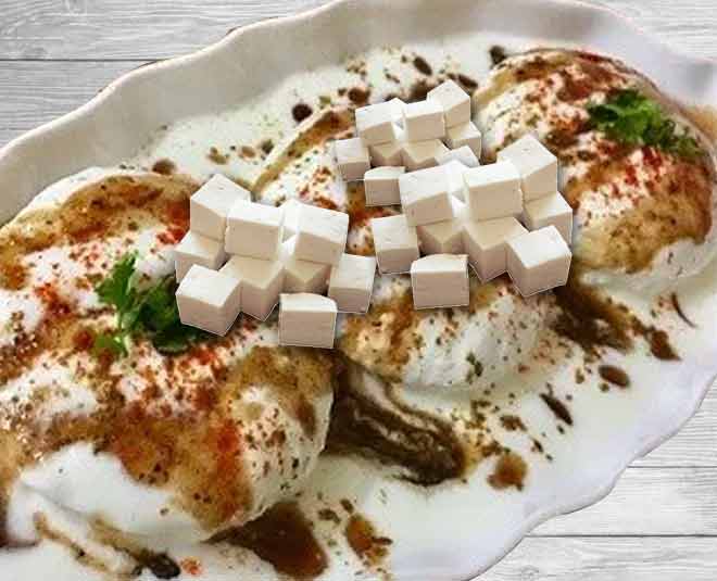 paneer dahi bhalla inside 