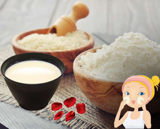 summer face scrub rice