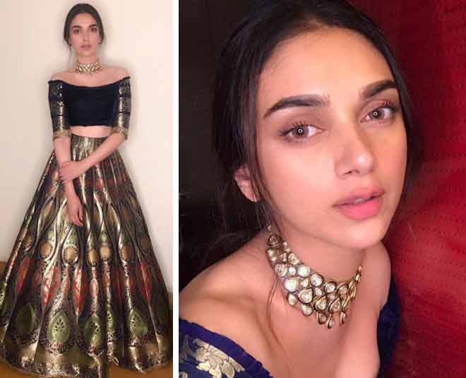 Aditi Rao Hydari talking about the nude makeup ()