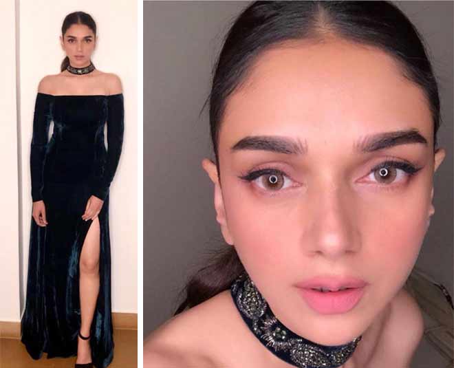 Aditi Rao Hydari talking about the nude makeup ()