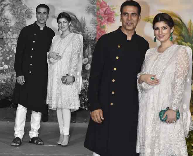 अक्षय और ट्विंकल खन्ना Aishwarya Rai salman Khan Alia Bhatt sonam kapoor reception inside