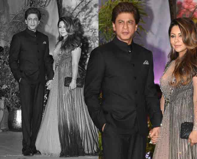 शाहरुख खान और गौरी खान Aishwarya Rai salman Khan Alia Bhatt sonam kapoor reception inside
