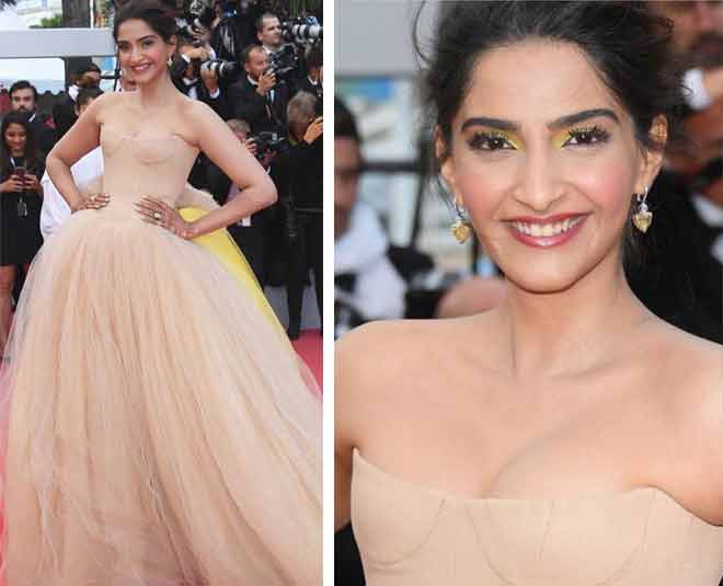 Cannes film festival  SonamKapoor second red carpet look  ()
