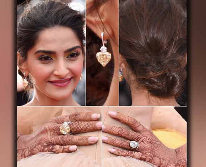Cannes film festival  SonamKapoor second red carpet look  ()