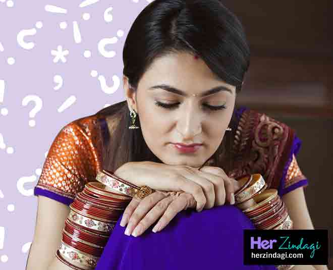 Post marriage funny question to new bride in hindi | post marriage funny question to new bride | HerZindagi Post marriage funny question to new bride in hindi | post marriage funny question to new bride | HerZindagi
