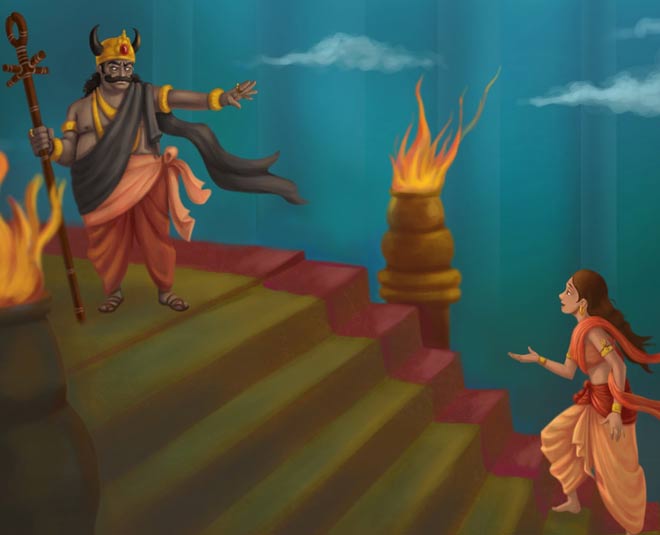 Vat savitri pooja for husbands long life  ()