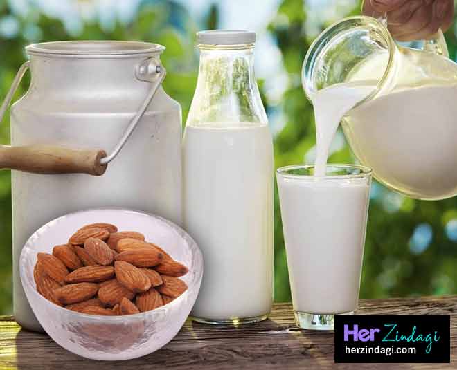 almond face pack beauty 