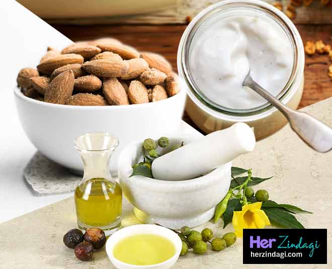 almond face pack beauty