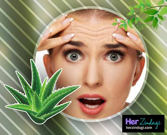 झुर्रियां हटाए aloevera can cure skin problems in summer inside