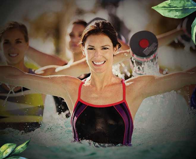 aqua aerobics fitness inside