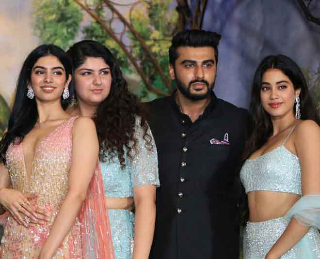 arjun kapoor sister anshula jahnvi khushi