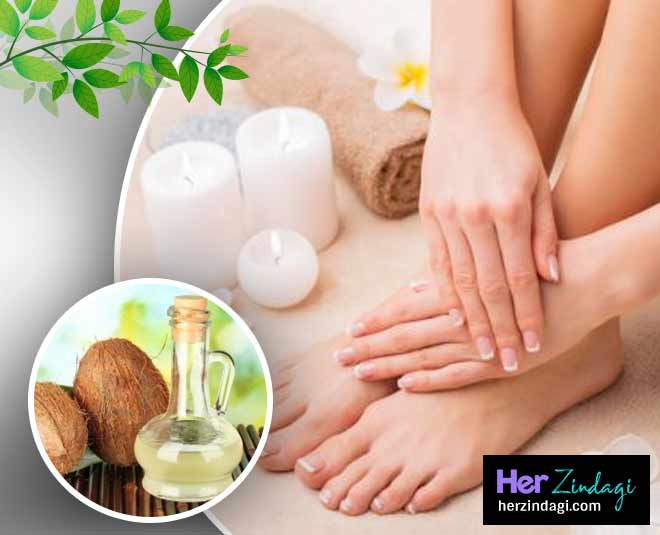 नारियल का तेल beautifull feet remedies in summer INSIDE
