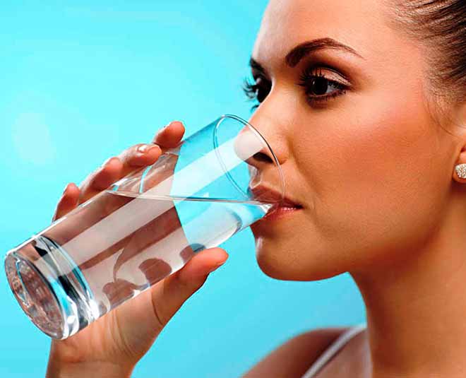 drinking water for beauty inside