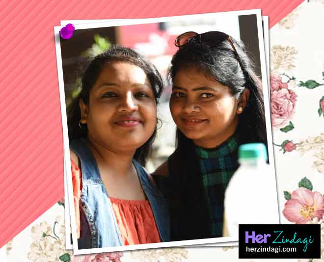 female friends inside