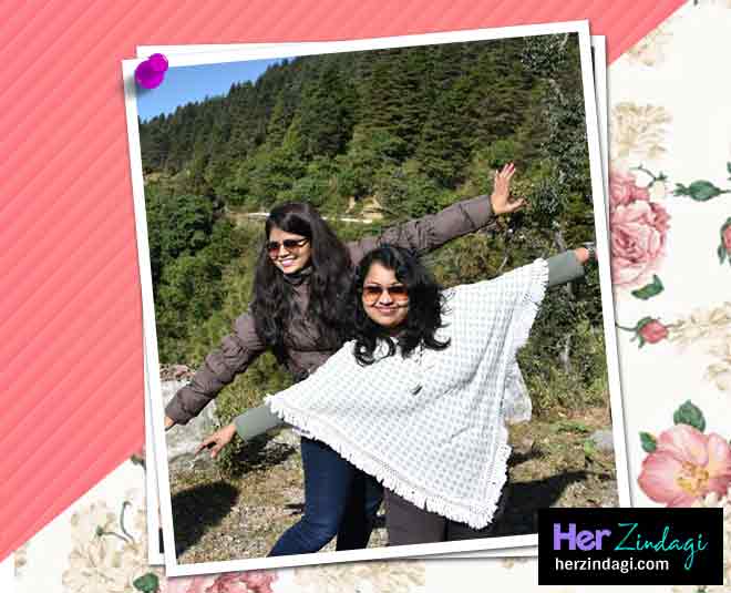 female friends inside