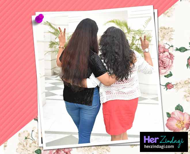 female friends inside