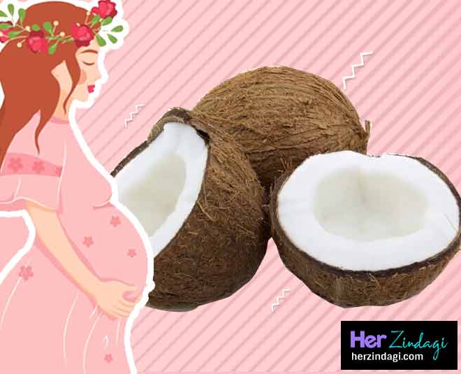 healthy hair coconut inisde