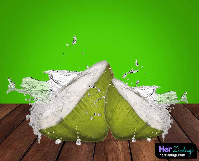 natural shampoo beauty coconut water